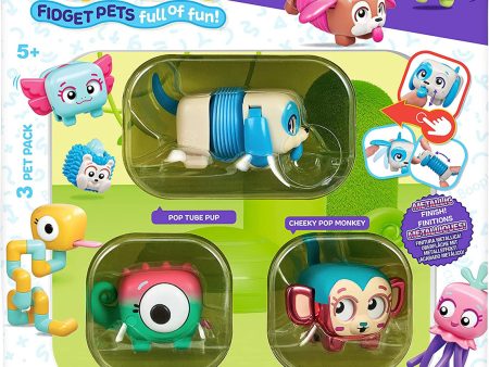 LITTLE LIVE PETS SQUIRKIES FIDGET PETS 3 PACK Hot on Sale