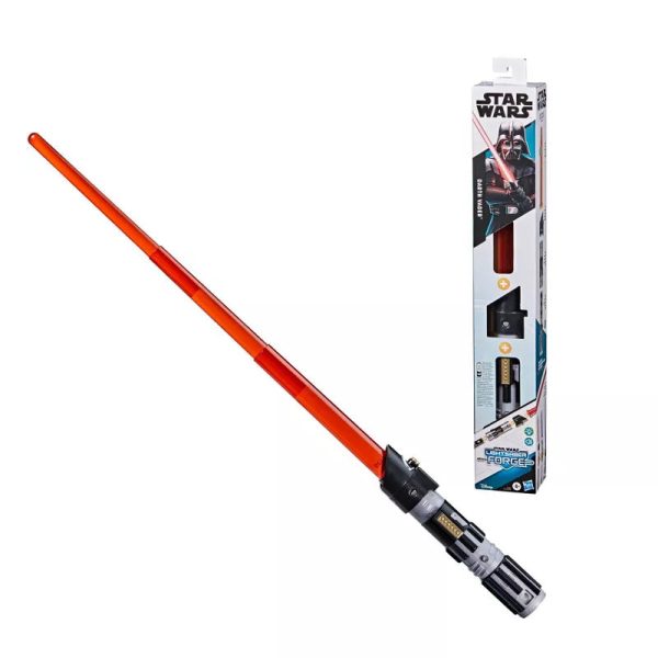 STAR WARS FORGE EXTENDABLE LIGHT UP LIGHTSABER DARTH VADER Sale