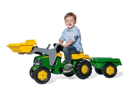 ROLLYKID JOHN DEERE FRONT END & TRAILER Fashion