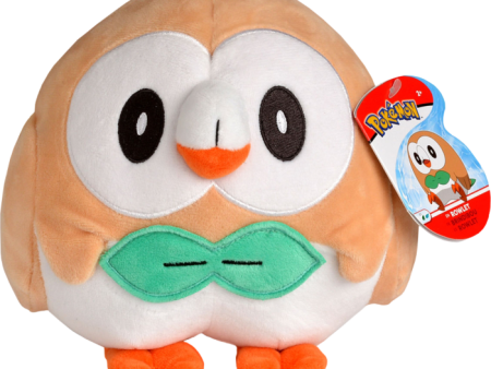 POKEMON 8IN PLUSH ROWLET Online