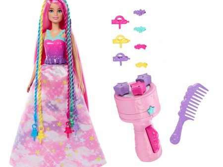 BARBIE DREAMTOPIA - TWIST AND STYLE HAIRSTYLIST DOLL Discount