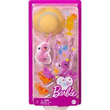 BARBIE - MY 1ST BARBIE FASHION - PINK SUN DRESS AND HAT SETWITH BALLOON For Discount