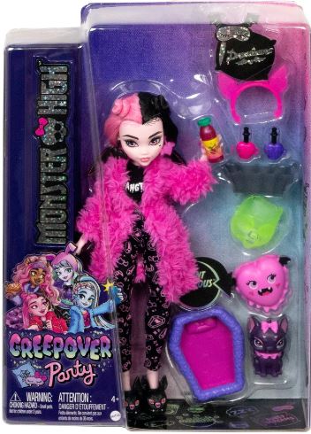 MONSTER HIGH - CREEPOVER DOLLS - DRACULAURA Discount