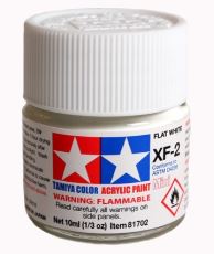 TAMIYA ACRYLIC PAINT MINI XF-2 FLAT WHITE Online now