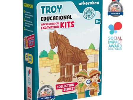 ARKEROBOX  EDUCATIONAL EXCAVATION KIT - TROY Cheap