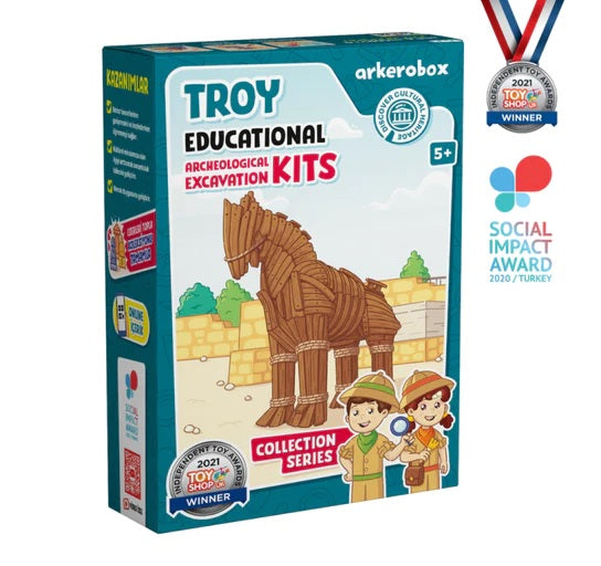 ARKEROBOX  EDUCATIONAL EXCAVATION KIT - TROY Cheap