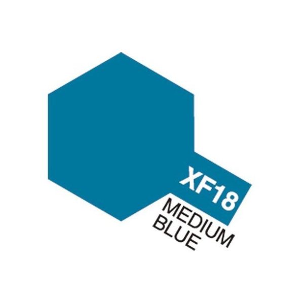 TAMIYA ACRYLIC MINI XF-18 MEDIUM BLUE Online Hot Sale