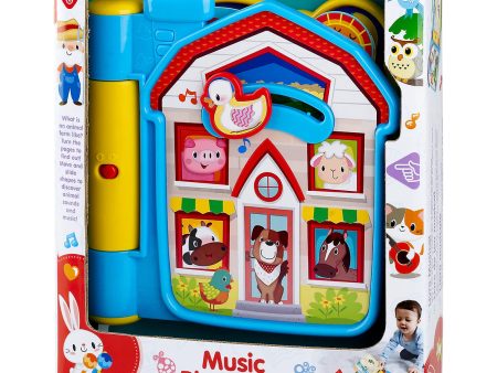 PLAYGO BATTERY OPERATED MUSIC PLAY BOOK on Sale