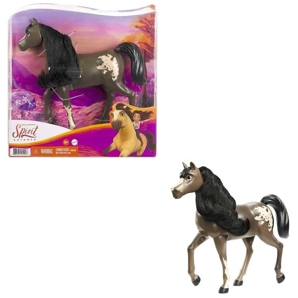 SPIRIT HERD - PINTO BROWN AND CREAM WITH BLACK MANE Cheap