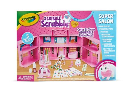 SCRIBBLE SCRUBBIES PET SUPER SALON Sale