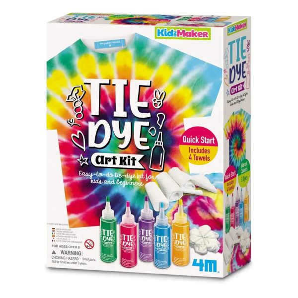 4M - KIDZMAKER TIE DYE ART KIT Hot on Sale