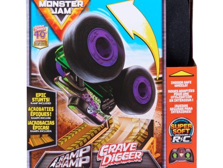 MONSTAR JAM RC RAMP CHAMP GRAVE DIGGER For Sale