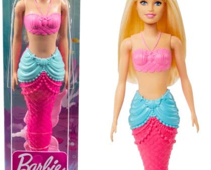 BARBIE DREAMTOPIA MERMAID DOLL - BLONDE HAIR PINK TAIL Supply