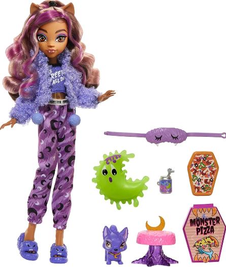 MONSTER HIGH - CREEPOVER DOLLS - CLAWDEEN WOLF Cheap