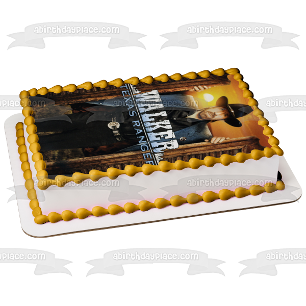 Walker Texas Ranger Sunset Chuck Norris Edible Cake Topper Image ABPID12990 Online