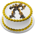 Transformers Bumblebee Edible Cake Topper Image ABPID12609 Online Sale