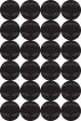 Black Dots Edible Cake Topper Image ABPID13587 Fashion