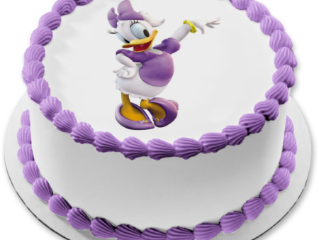 Walt Disney Daisy Duck Edible Cake Topper Image ABPID12856 Cheap