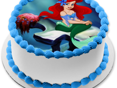 Disney the Little Mermaid Ariel Edible Cake Topper Image ABPID12769 Sale