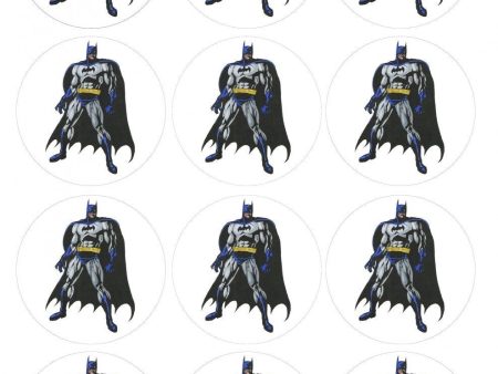 DC Comics Batman Cape Edible Cupcake Topper Images ABPID08352 Hot on Sale