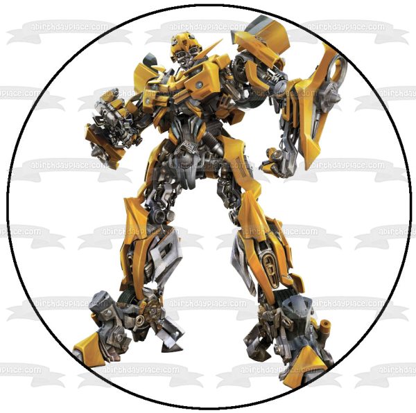 Transformers Bumblebee Edible Cake Topper Image ABPID12609 Online Sale