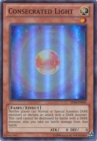 Consecrated Light [AP04-EN006] Super Rare For Sale