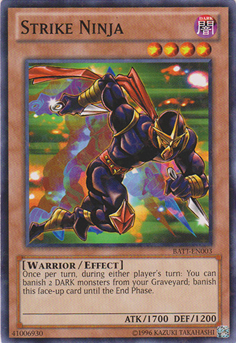 Strike Ninja [BATT-EN003] Starfoil Rare Sale