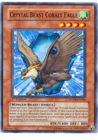 Crystal Beast Cobalt Eagle [FOTB-EN006] Common Supply