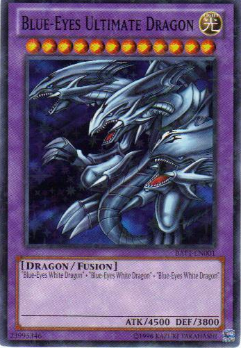 Blue-Eyes Ultimate Dragon [BATT-EN001] Starfoil Rare Sale