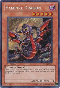 Vampire Dragon [EXVC-EN081] Secret Rare Supply