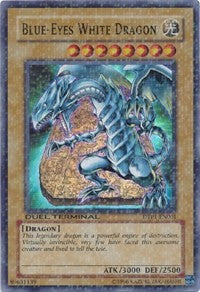 Blue-Eyes White Dragon [DTP1-EN001] Super Rare Online Sale