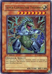 Super Conductor Tyranno [SD09-EN001] Ultra Rare Cheap