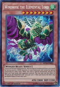 Windrose the Elemental Lord [MP14-EN022] Secret Rare Online Hot Sale