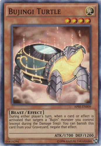 Bujingi Turtle [AP05-EN009] Super Rare Sale