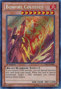 Bonfire Colossus [CBLZ-EN084] Secret Rare Online