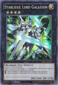 Starliege Lord Galaxion [MP14-EN097] Super Rare Supply