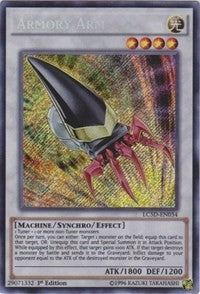 Armory Arm [LC5D-EN034] Secret Rare Hot on Sale