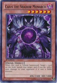 Caius the Shadow Monarch [BP01-EN018] Rare Online Hot Sale