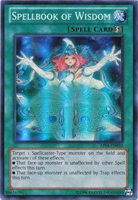 Spellbook of Wisdom [AP04-EN010] Super Rare Hot on Sale