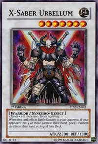 X-Saber Urbellum [5DS2-EN043] Super Rare Hot on Sale