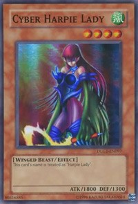 Cyber Harpie Lady [DLG1-EN097] Super Rare For Discount