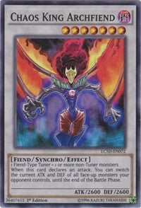 Chaos King Archfiend [LC5D-EN072] Super Rare For Cheap