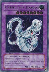 Cyber Twin Dragon (UTR) [CRV-EN035] Ultimate Rare Cheap