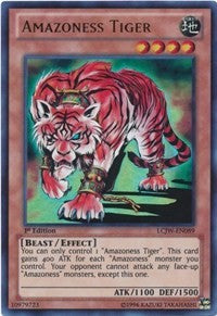 Amazoness Tiger [LCJW-EN089] Ultra Rare Hot on Sale