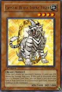 Crystal Beast Topaz Tiger [DP07-EN004] Rare Online now