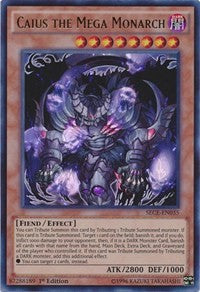 Caius the Mega Monarch [SECE-EN035] Ultra Rare Discount