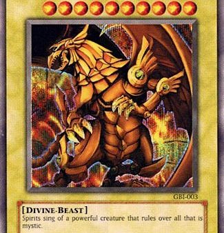 The Winged Dragon of Ra (Secret Rare) [GBI-003] Secret Rare For Cheap